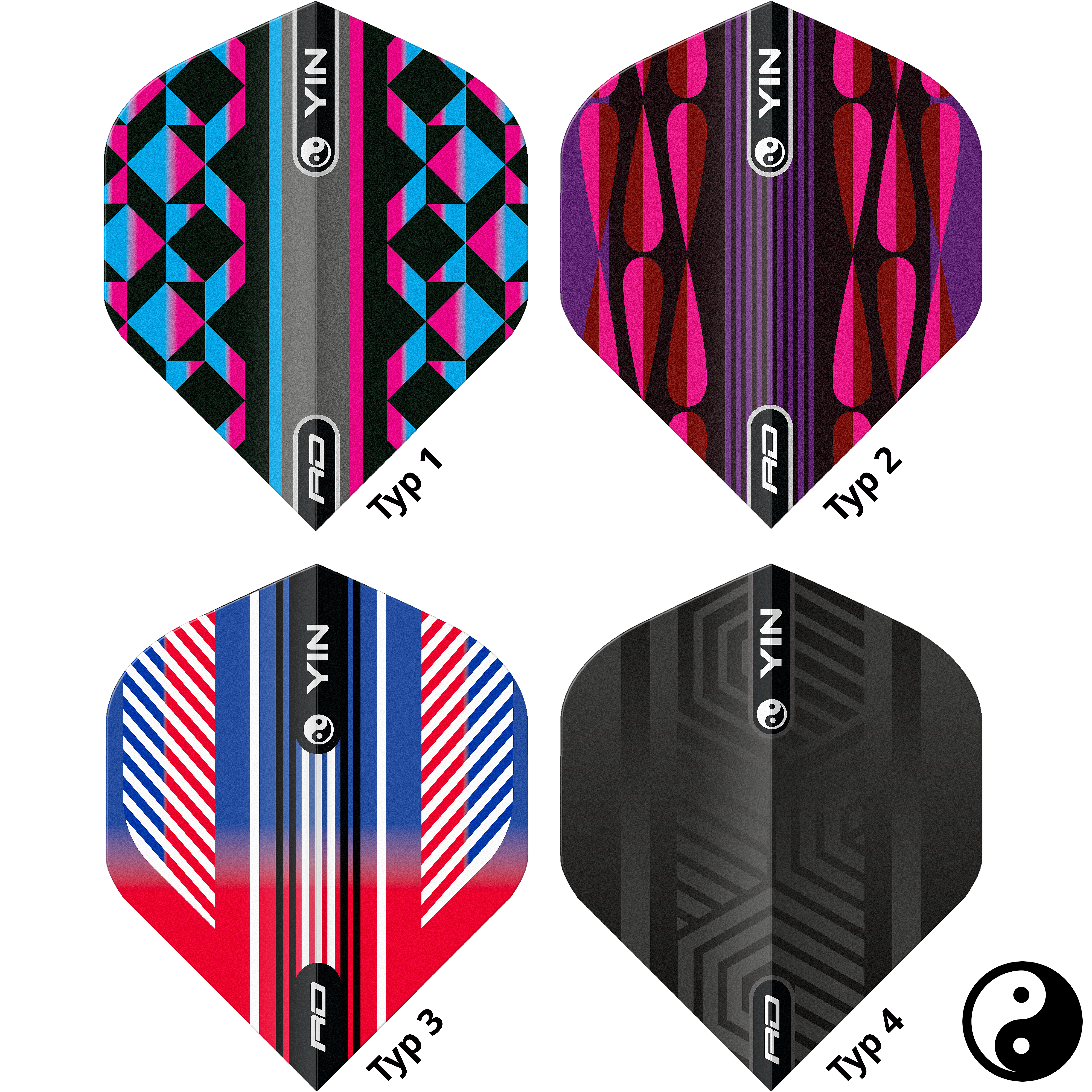 Red Dragon - Yin Yang Flight - Standard