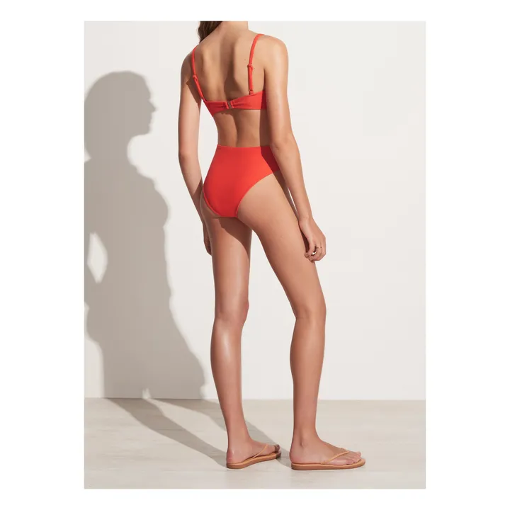 Faithfull the Brand Bas de Maillot Chania | Rouge vermillon