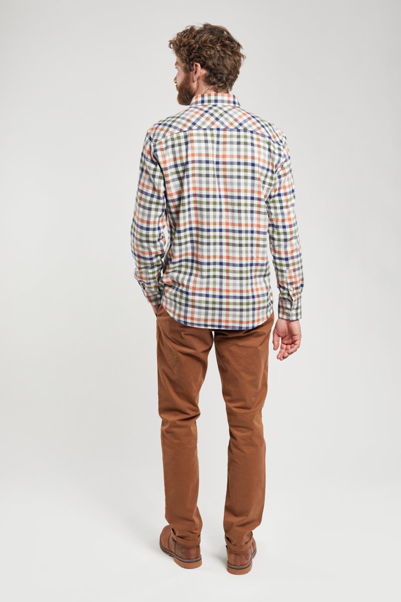 Chemise à carreaux - coton flanelle