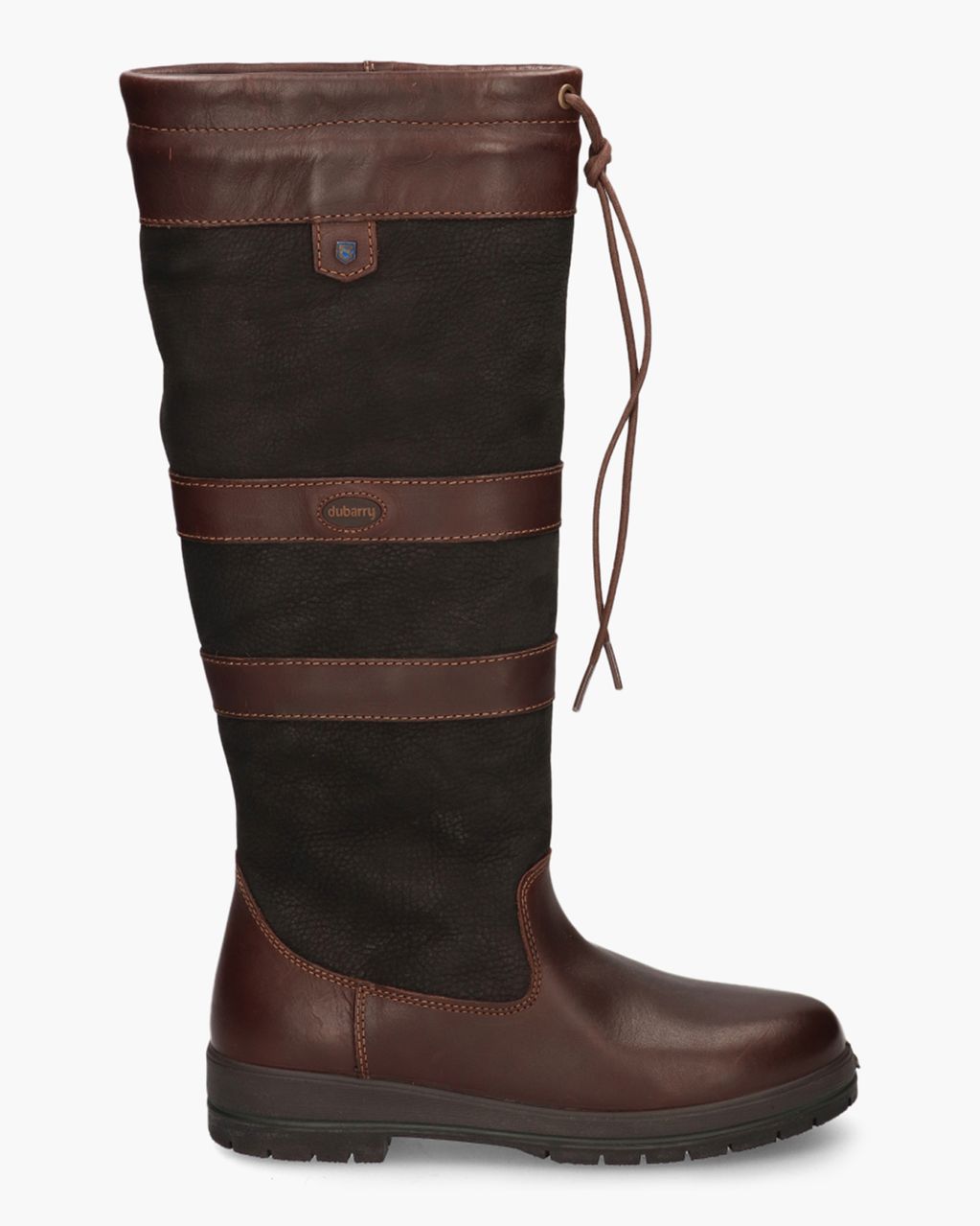 Dubarry Galway Zwart/Bruin Dames Outdoorboots
