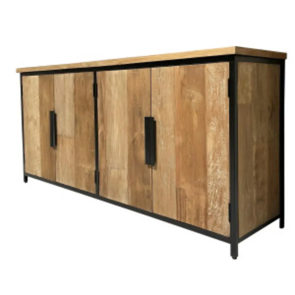 Livingfurn - Dressoir Tomar 185cm - Teakhout