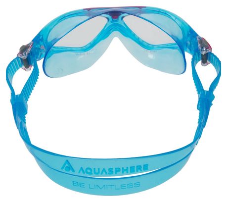 Lunettes de Natation Enfant Aquasphere Vista Junior Turquoise / Rose