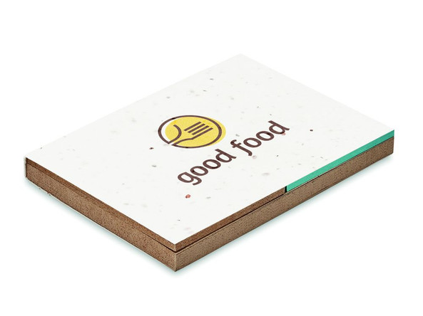 GiftRetail MO6235 - GROW ME Bloc notes couverture à planter