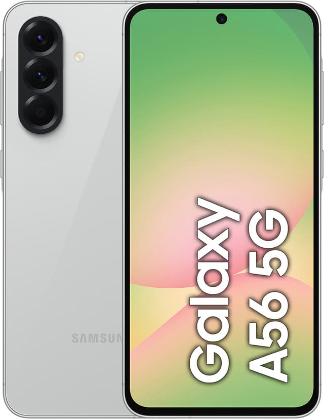 Samsung Galaxy A56 5G smartphonen8/128GB (lysegrå)
