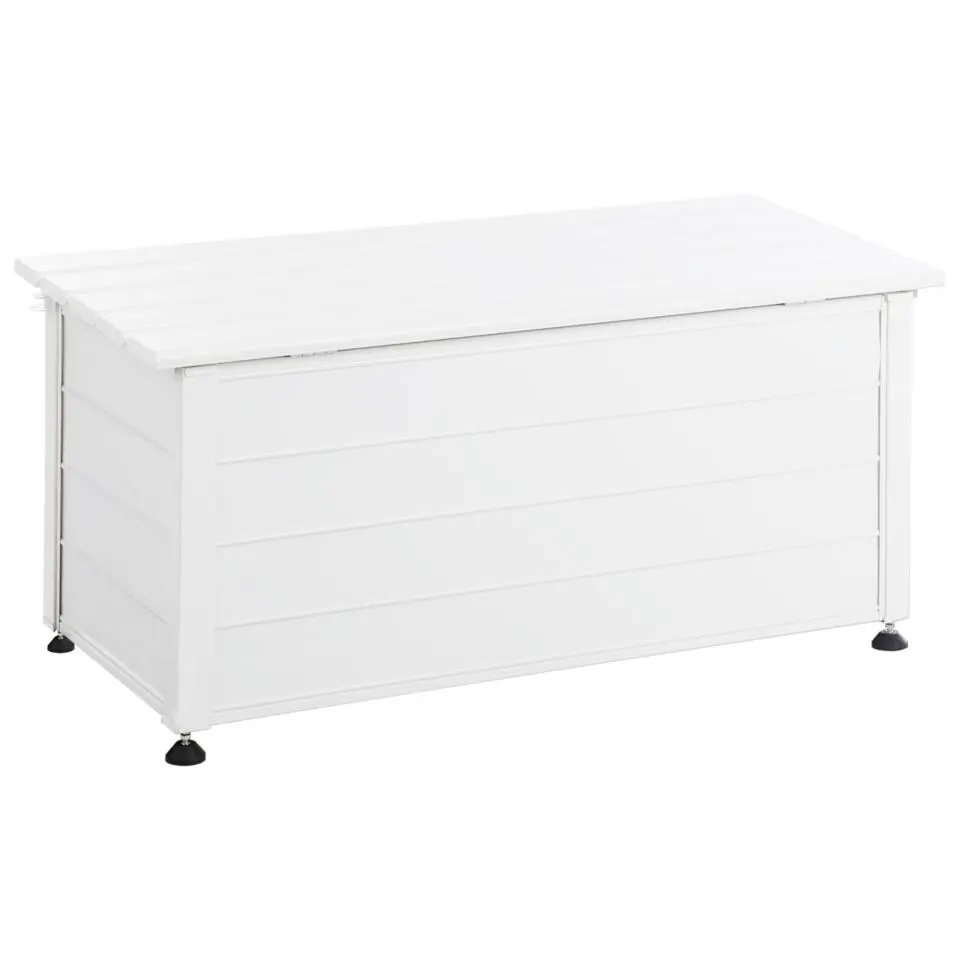 CAMPALTO - Kussenbox - Wit - 113 x 50 cm - Aluminium