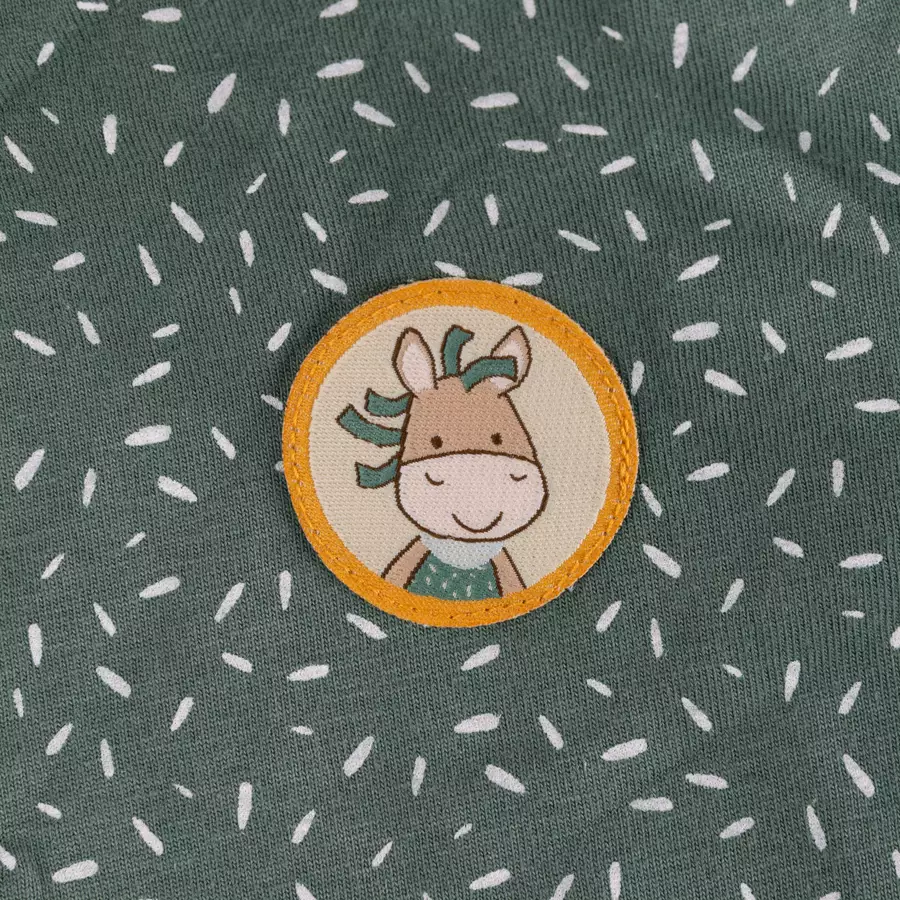 sigikid® Schnuffeltuch Pony Wiwi Wiah grün beige
