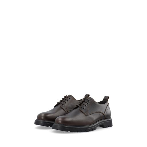 Bianco BIAGil Derby Sko, Dark Brown, 44