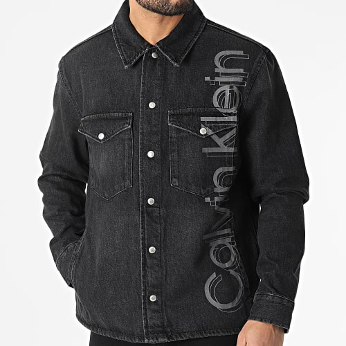 Veste Jean Shirt 9803 Noir