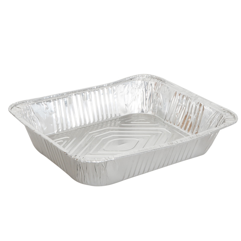 2 plats à gratin aluminium