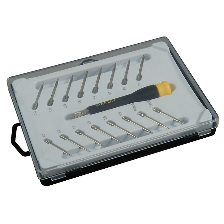 Tournevis multi-lame Stanley, 16 pièces