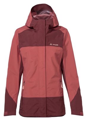 Veste Imperméable Femme Vaude Neyland 2.5L Rouge