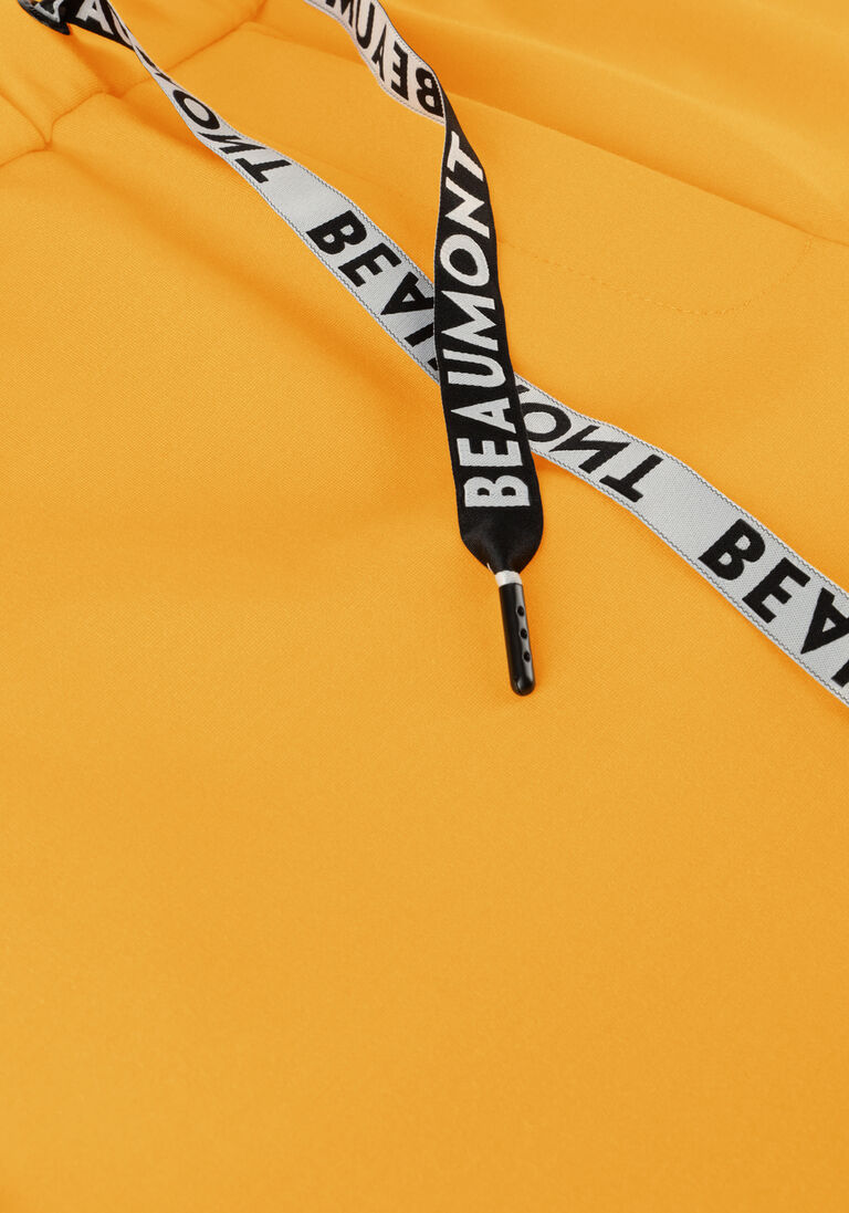 BEAUMONT oranje beaumont pantalon pants chino double jersey
