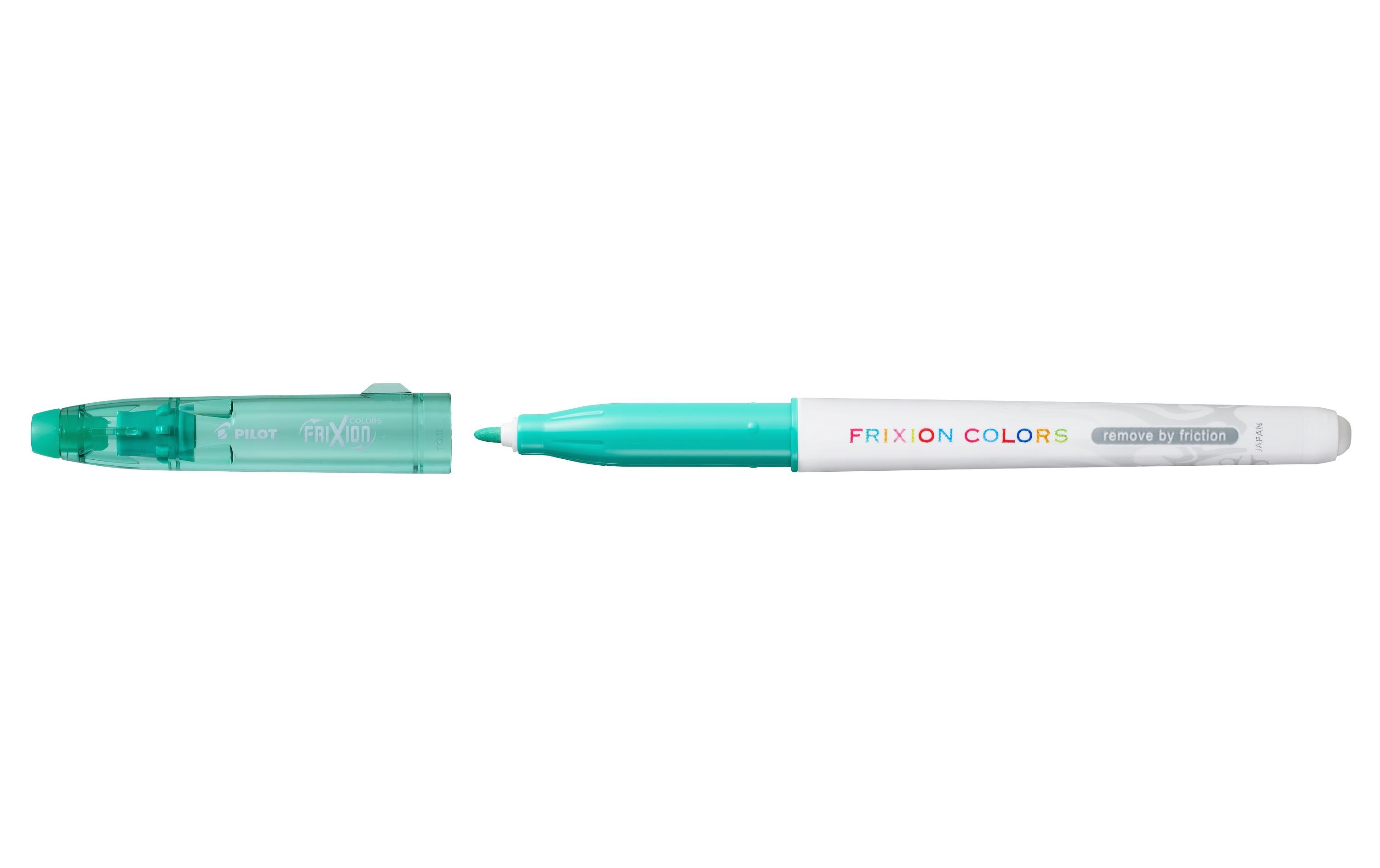 Filzstift FriXion Colors, Medium DunkelgrünRadierbarer Faserstift mit thermosensitiver Tinte