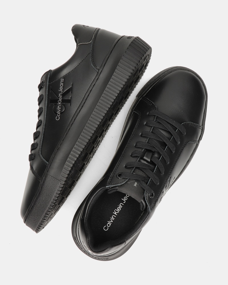 Calvin Klein Chunky Cupsole Lage sneakers  - zwart
