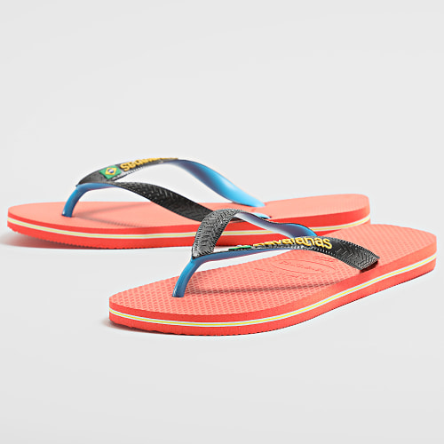 Tongs Brasil Mix Rouge