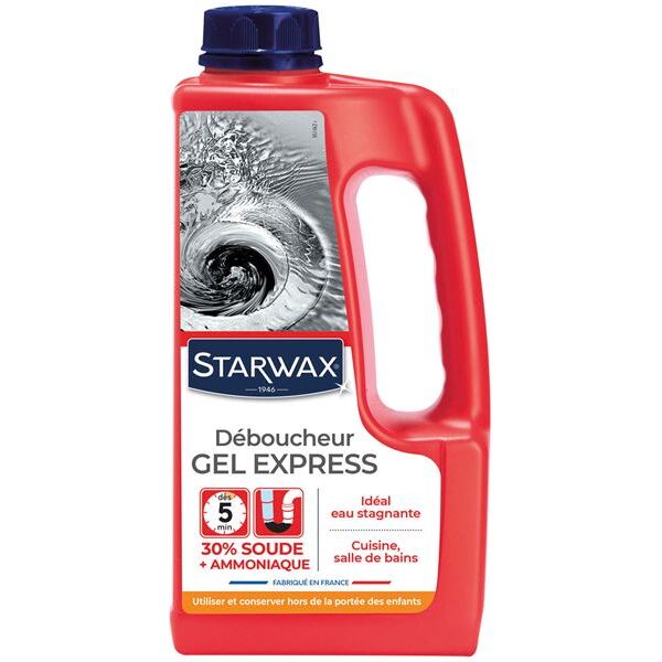 Déboucheur gel express Starwax -  Bidon de 1 L