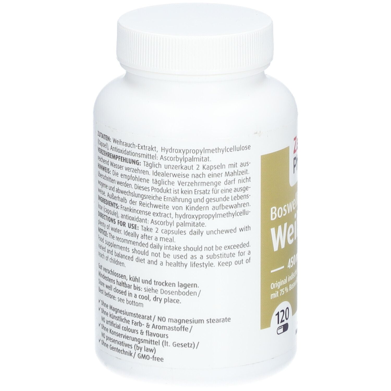 ZeinPharma® Weihrauch Kapseln 450 mg