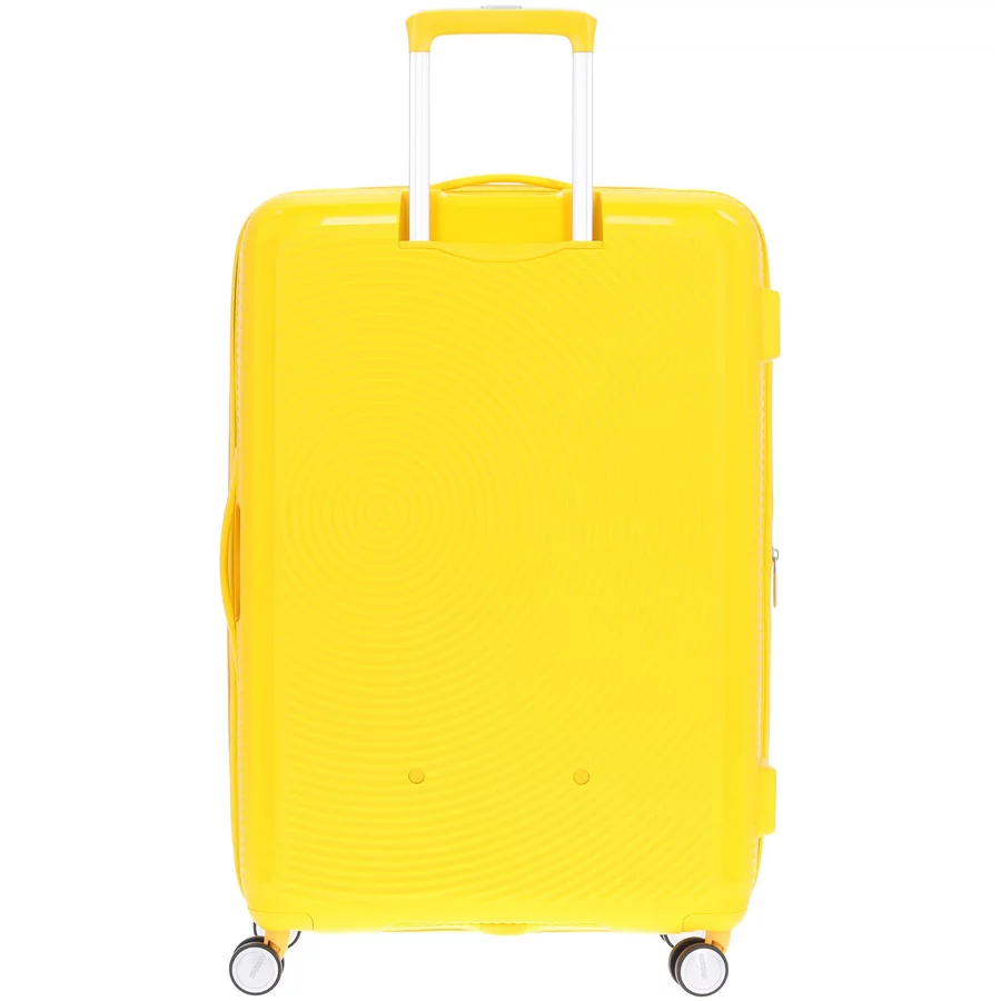 American Tourister Soundbox - 4-Rollen-Trolley L 77 cm erw. golden yellow