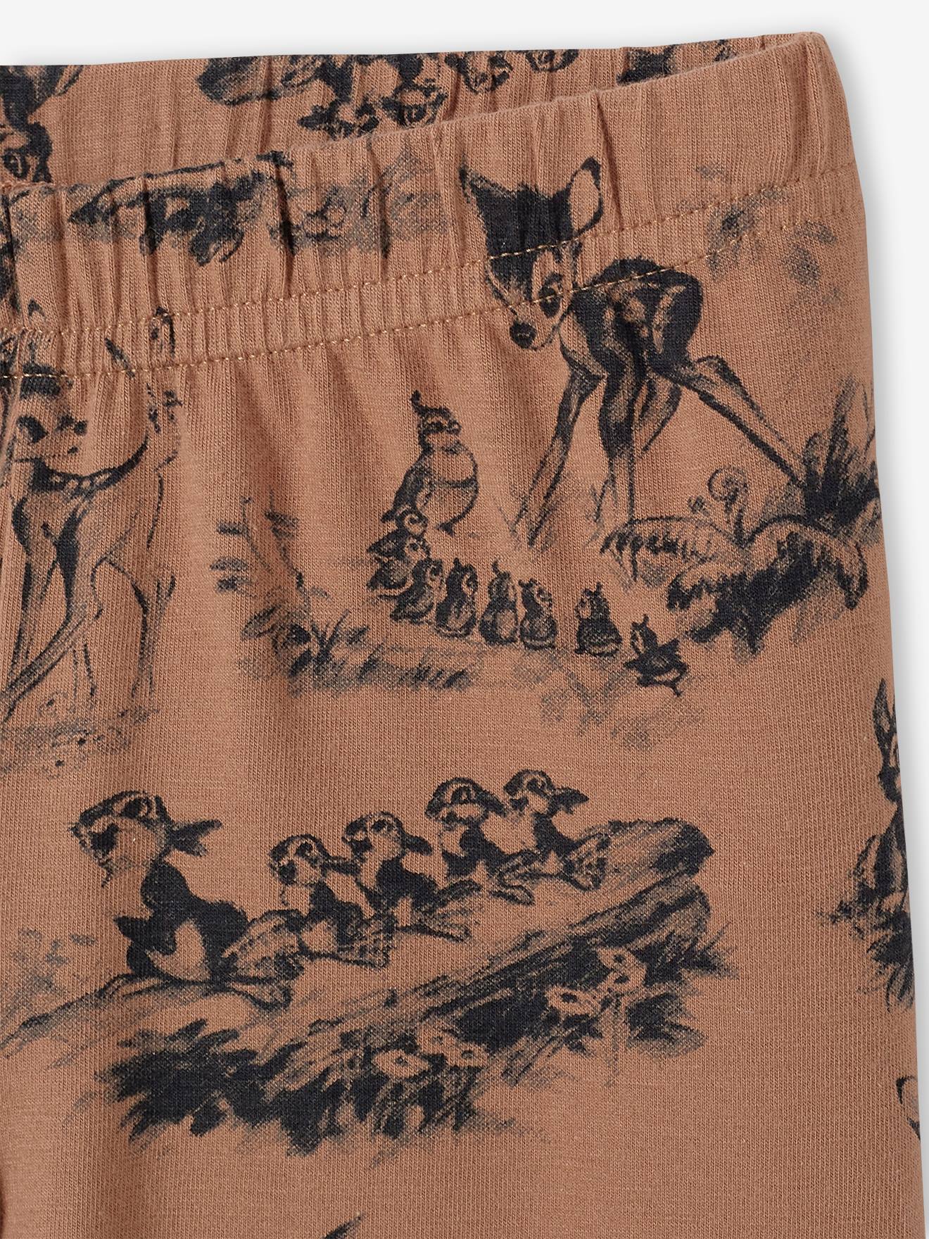 Pijama DS® Bambi bege claro bicolor/multicolorido