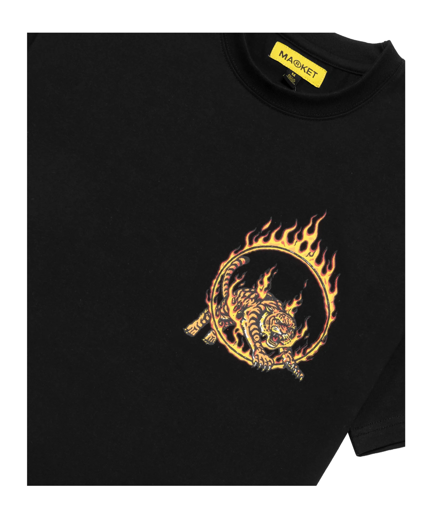 Market Man Eater T-Shirt Schwarz