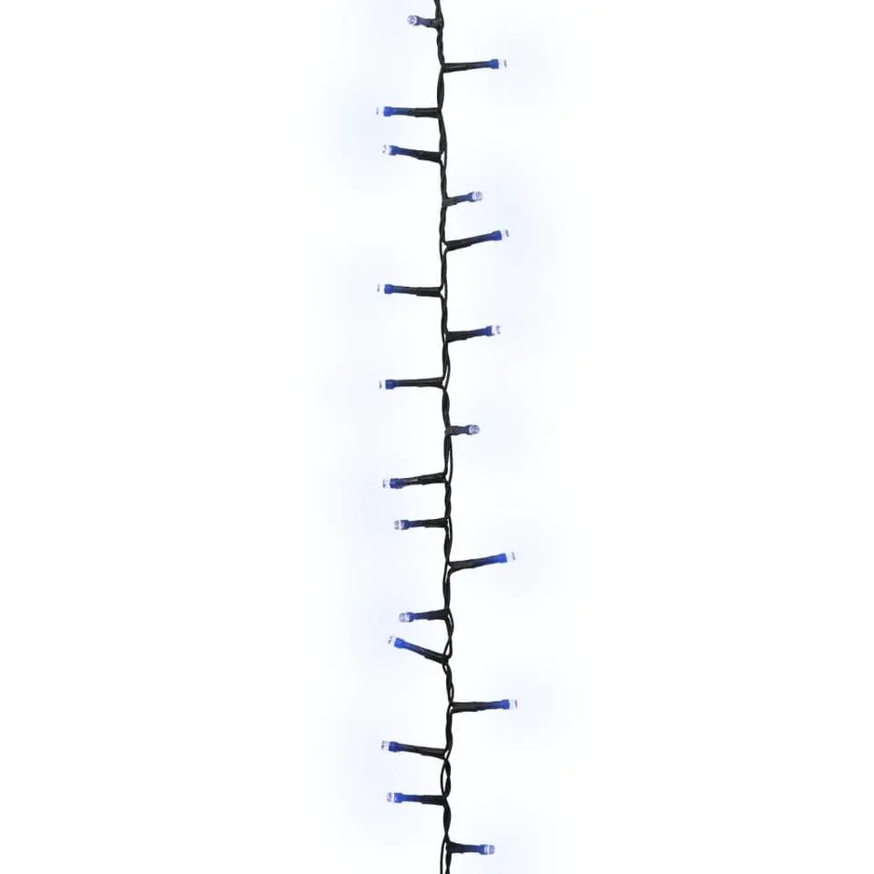 vidaXL - Led-slinger - Blue and dark green - 13 m