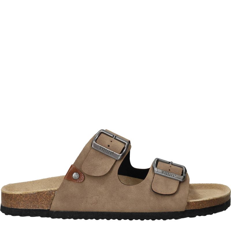 Mustang Slippers Beige Heren