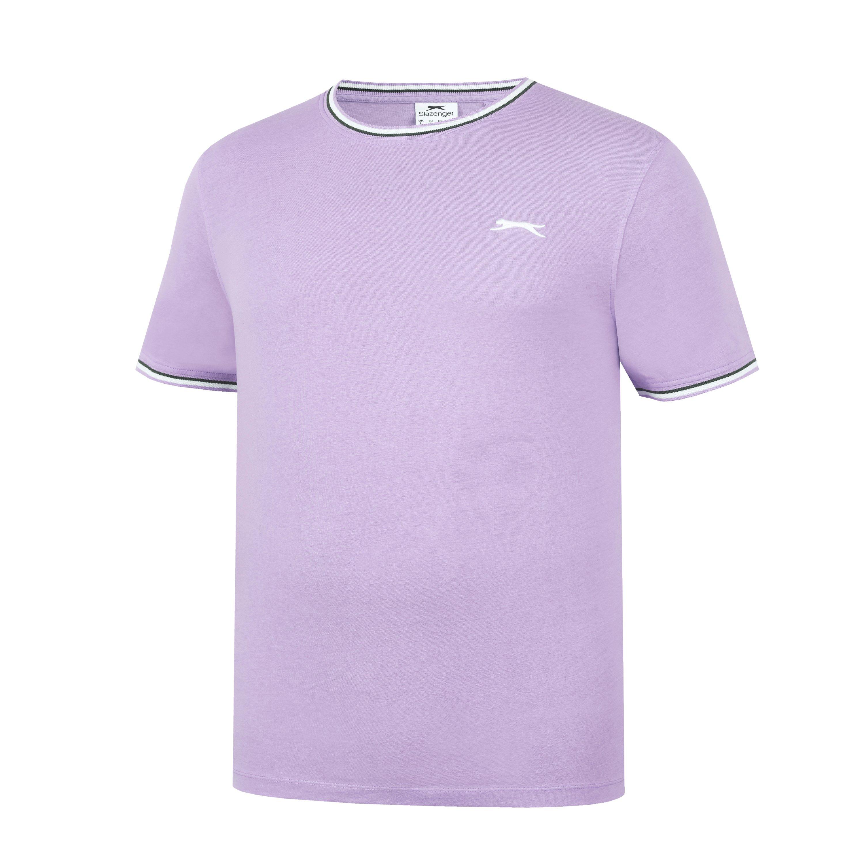 Slazenger Tipped T Shirt Mens