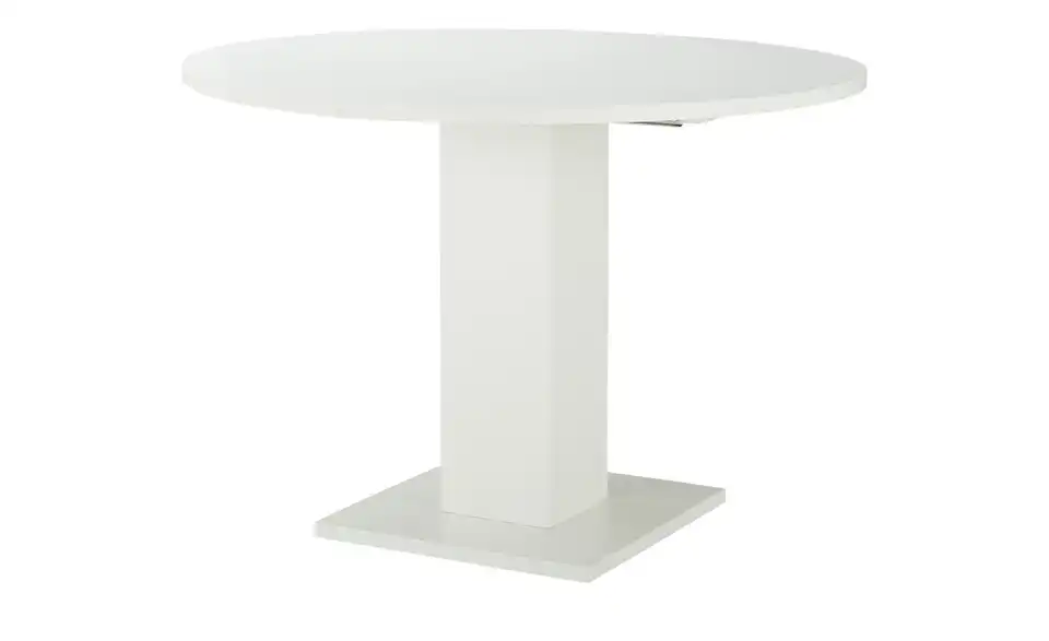 Esstisch ausziehbar Tap 110 cm (rund) Weiß