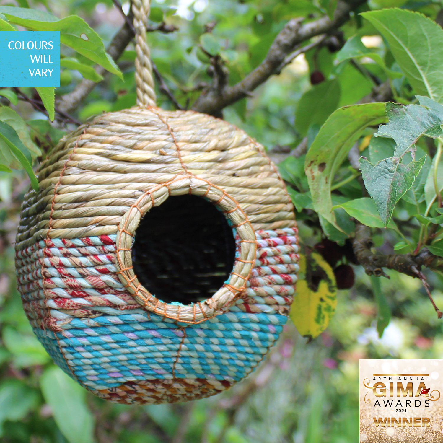 Anita - nid d'oiseaux artisanal