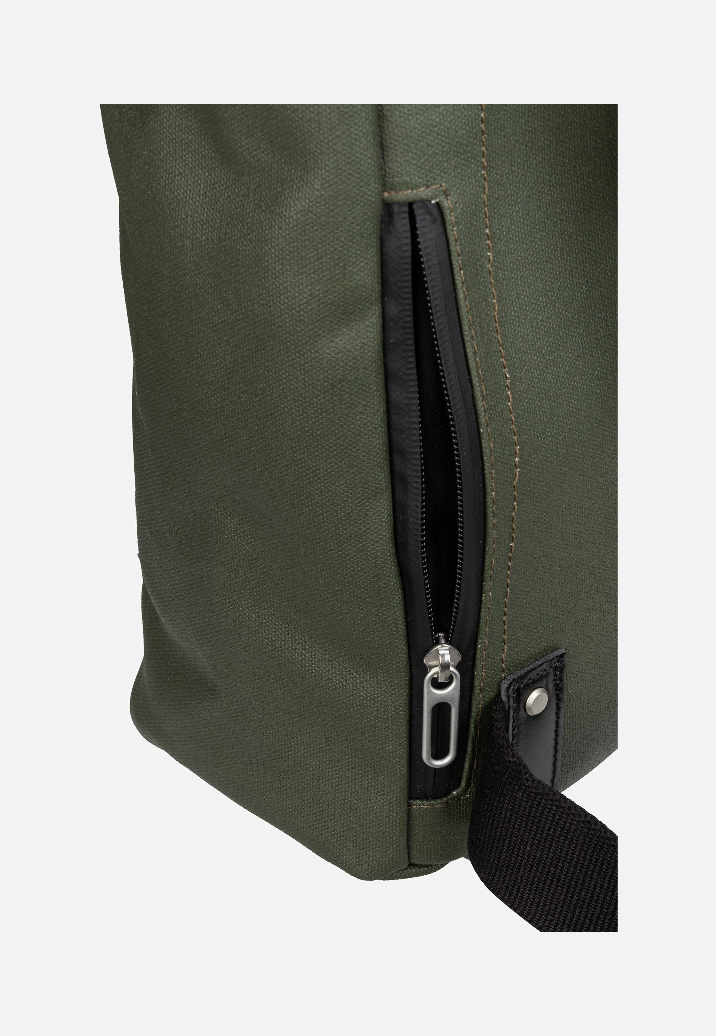 Pickwick Cotton Canvas 26 L Forest - Rolltop Rucksack