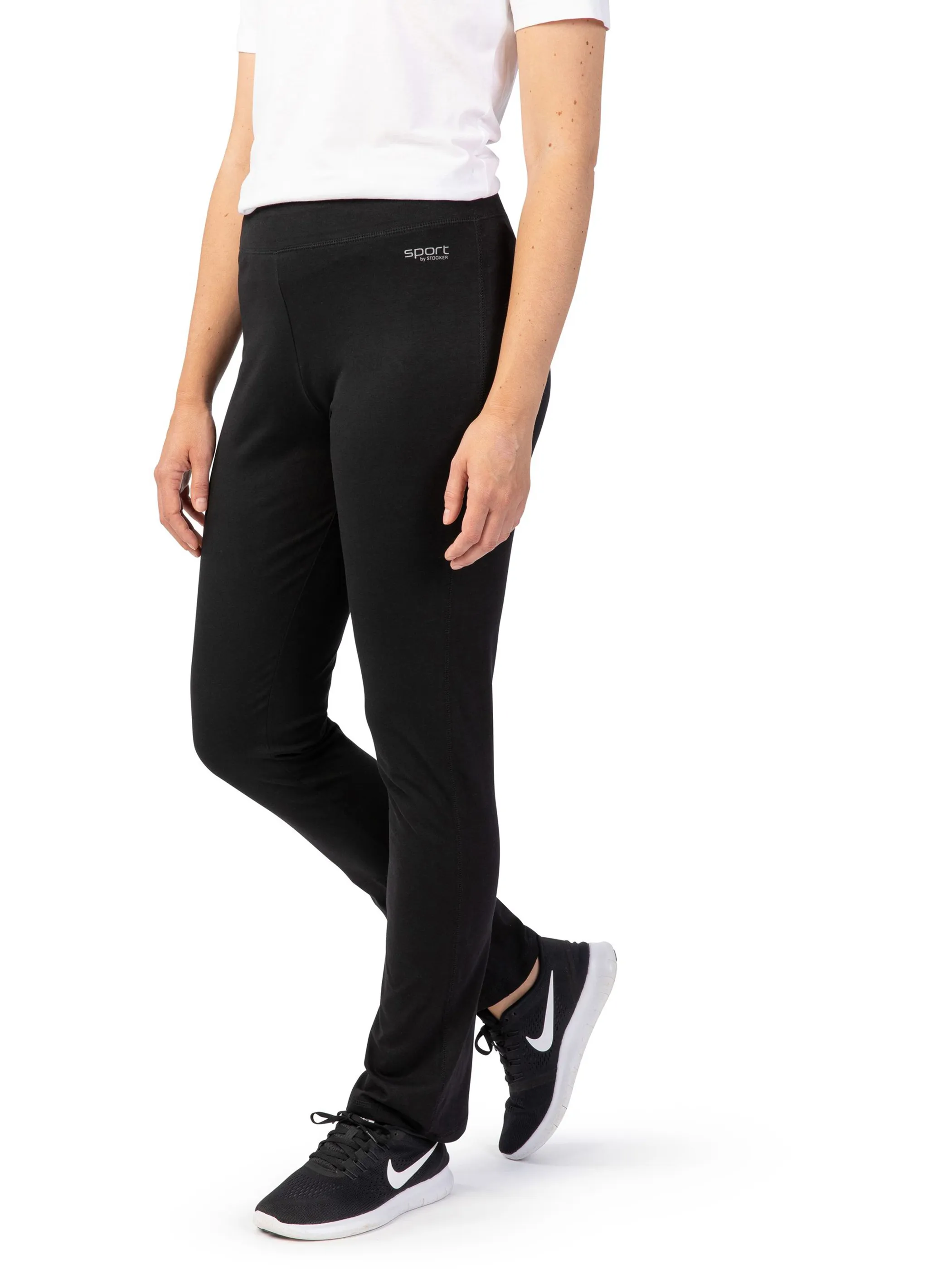 Damen Single Jersey Yogahose CLARA Regular Fit