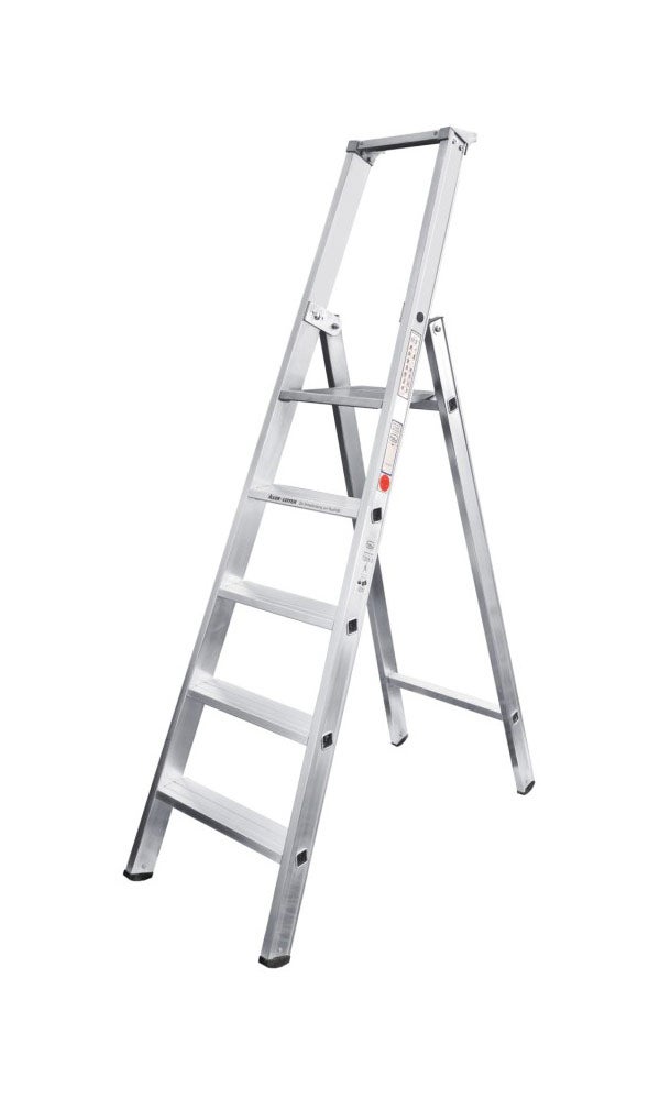 Iller trapladder met opbergbak, 6 treden