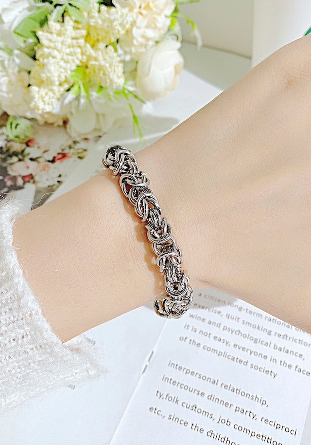 Firetti Edelstahlarmband »Schmuck Geschenk Armband Königskette«