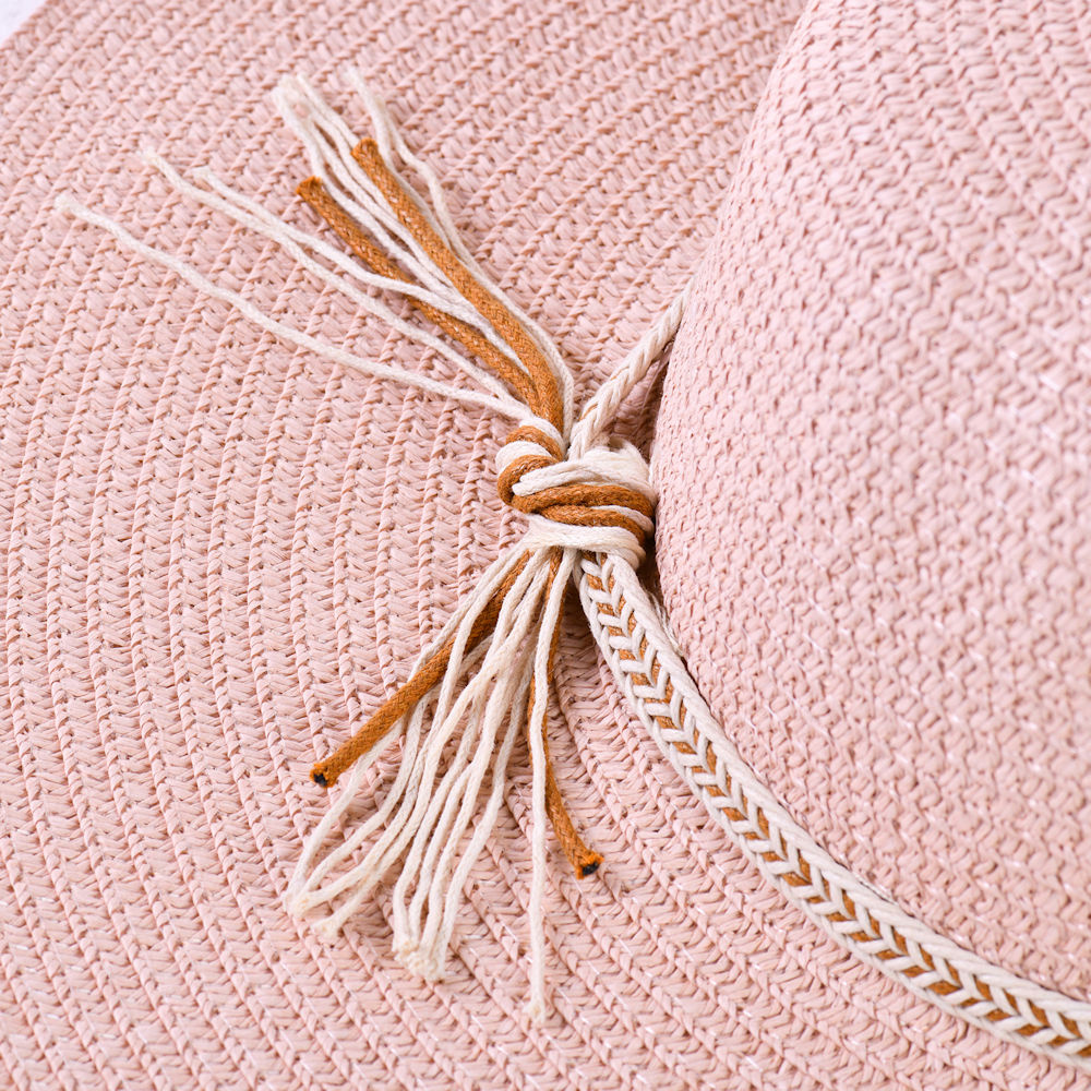 Decopatent Zonnehoed Dames - Ibiza Style Licht Roze