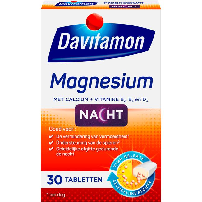 Davitamon Voor De Nacht Magnesium Tabletten
