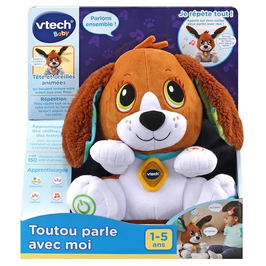 Toutou parle avec moi   Marron        de               Vtech