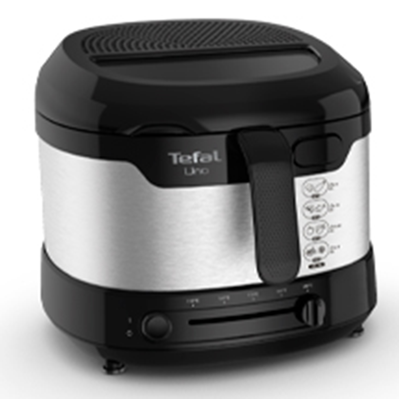 TEFAL Fritteuse UNO M FF215D - schwarz - Edelstahl