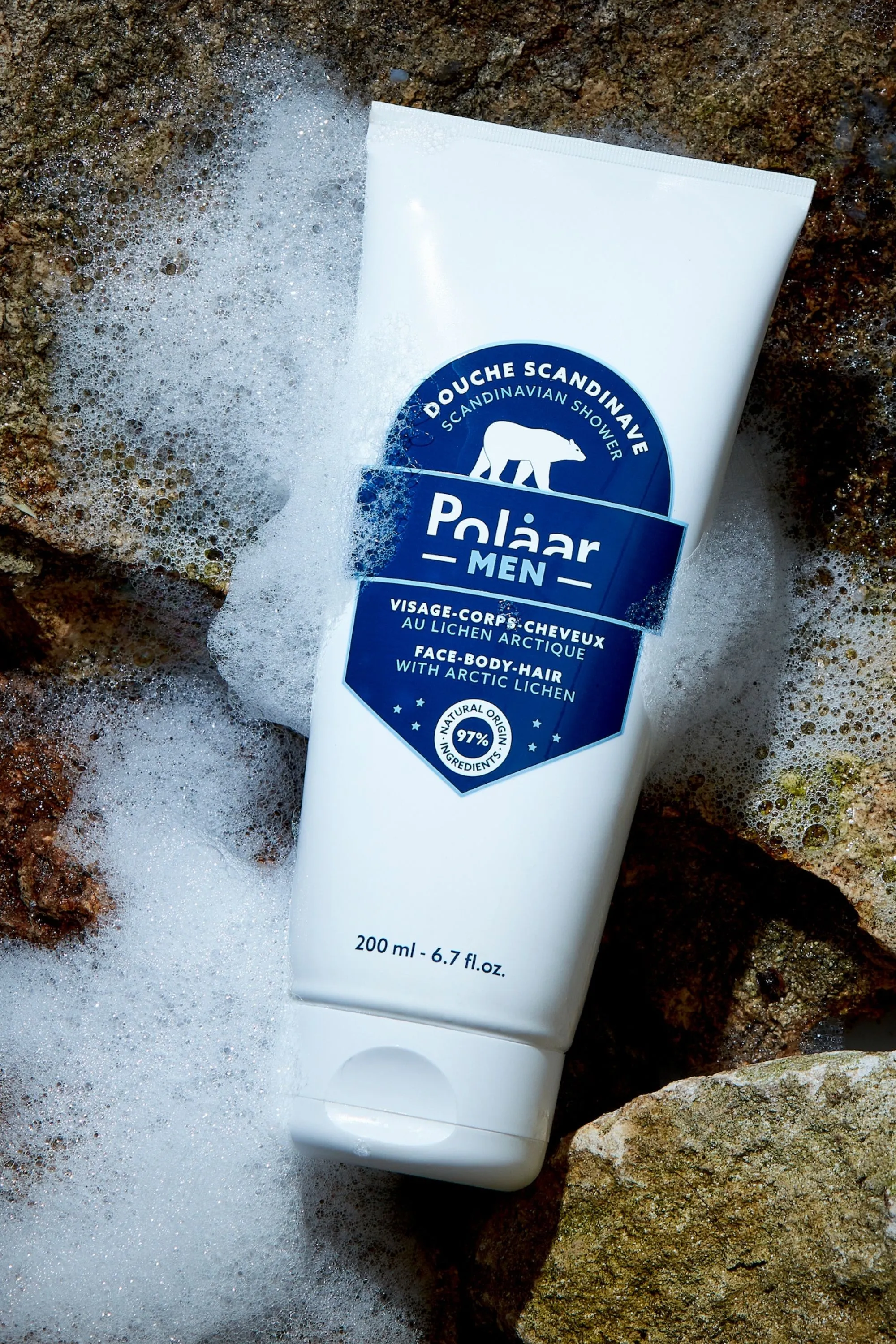 Polaar Gel douche visage, corps & cheveux Scandinave-200 ml