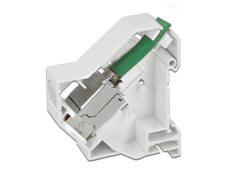 Delock Hutschienenhalter Keystone 180° gedreht Keystone Halterung