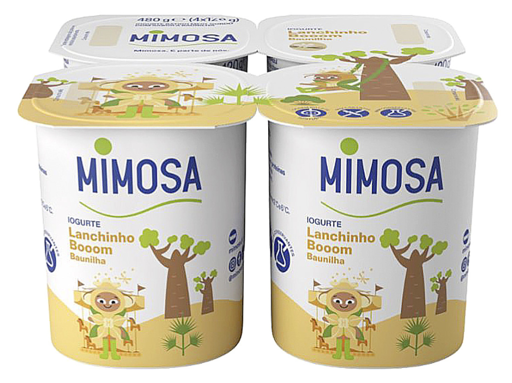IOGURTE MIMOSA BAUNILHA 4X120 G