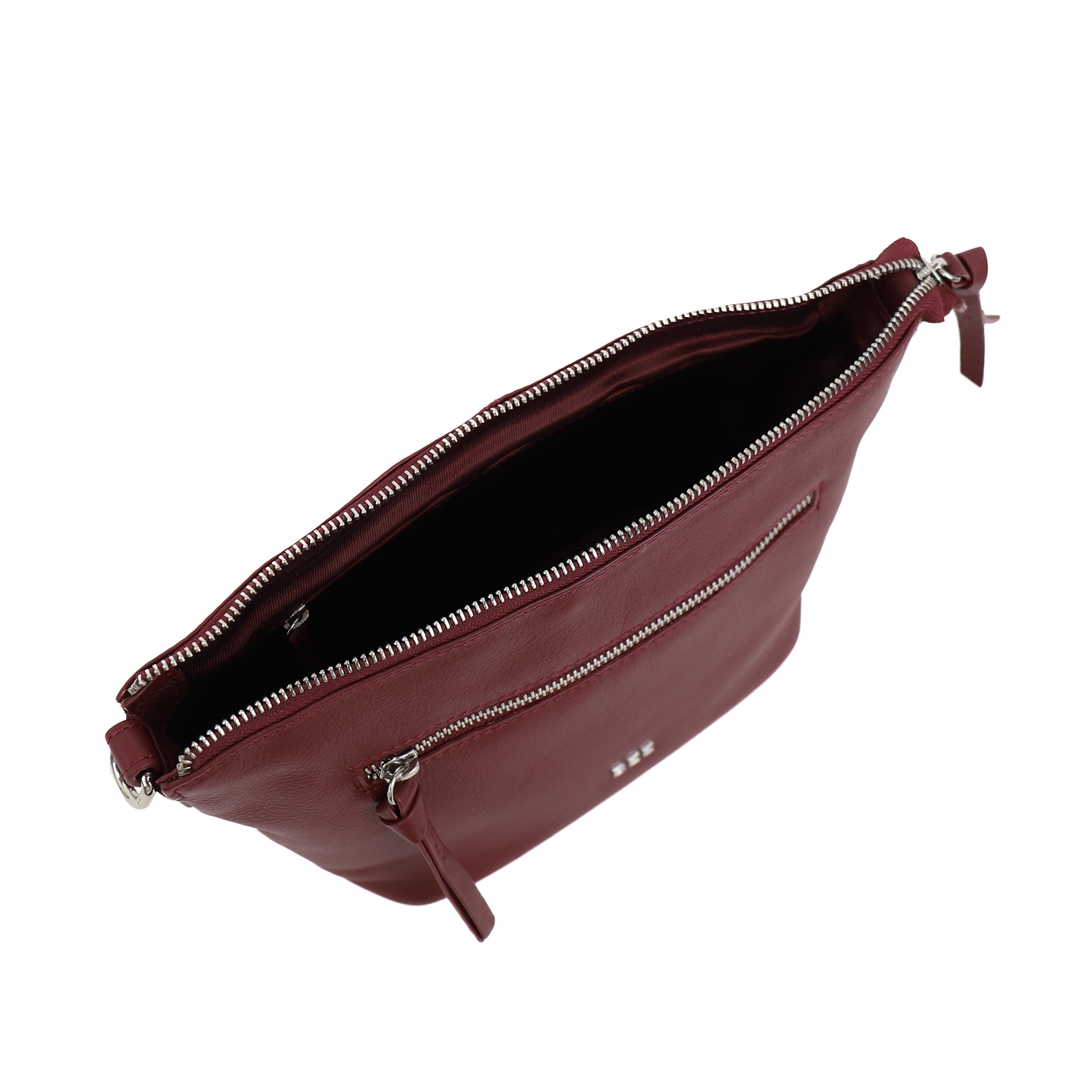 Schoudertasje 'Lucy' Bordeaux Bordeaux