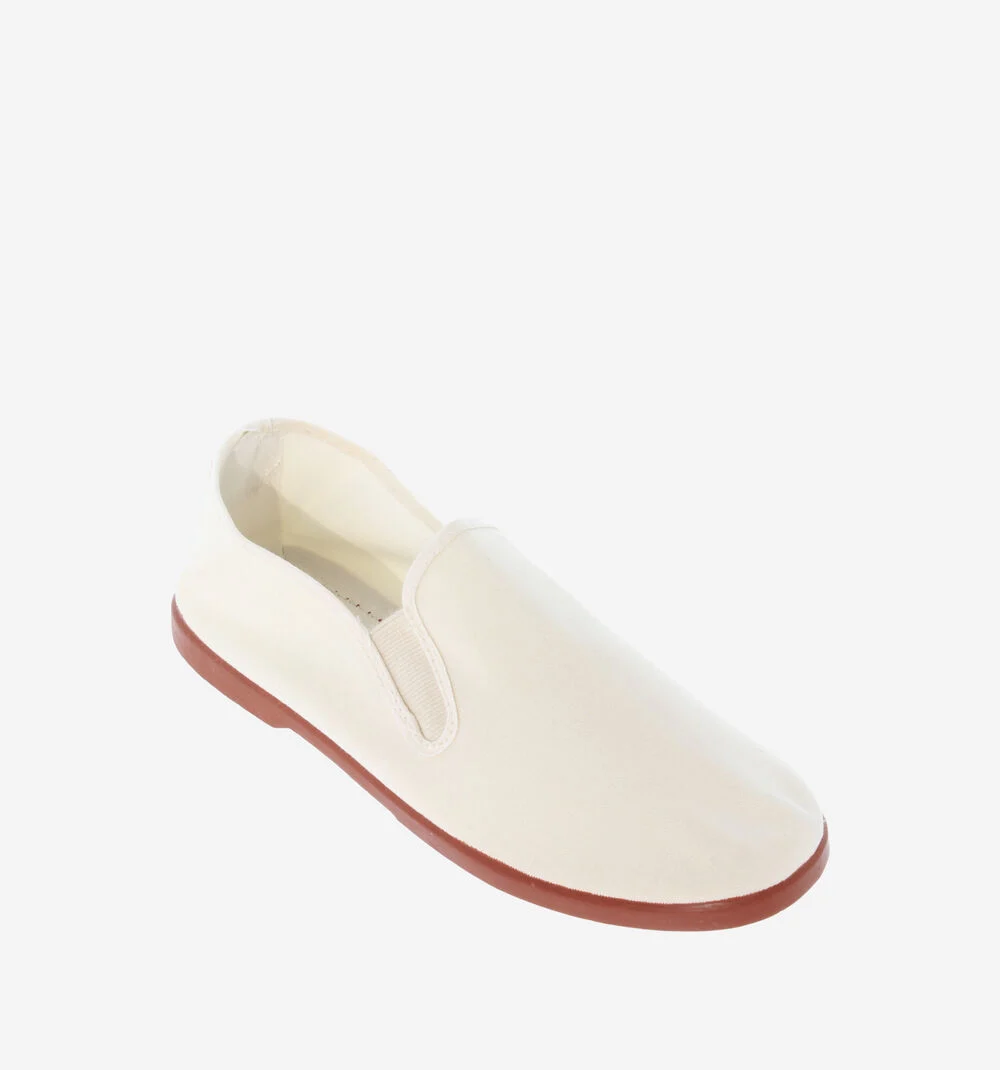 GONG-FU COTON BIOLOGIQUE Baskets kung fu en toile unisexe CRUDO