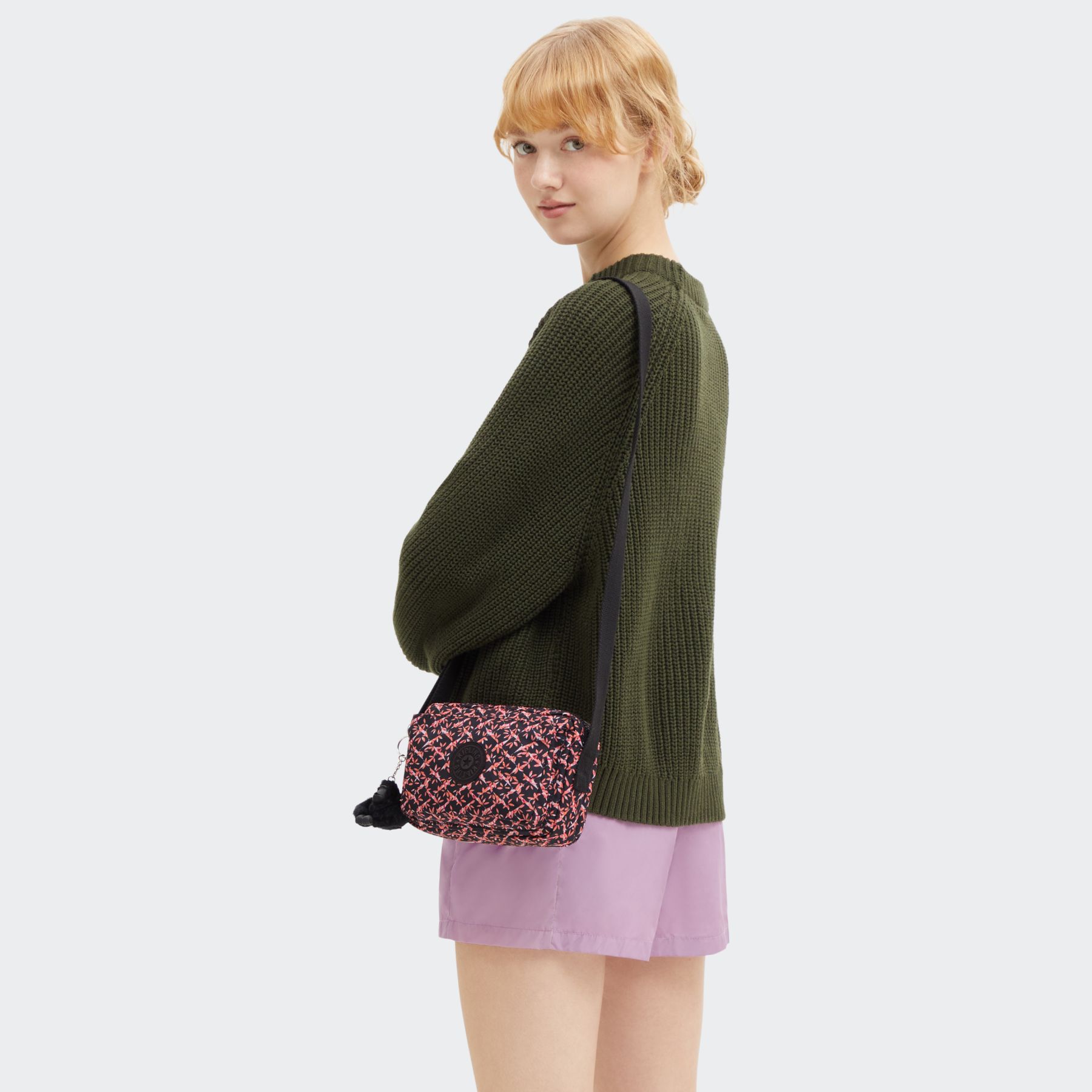 ABANU Mini Sac à Bandoulière avec Sangle Ajustable - Dancing Bouquet