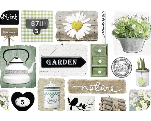 Tuin placemat 30 x 45 cm