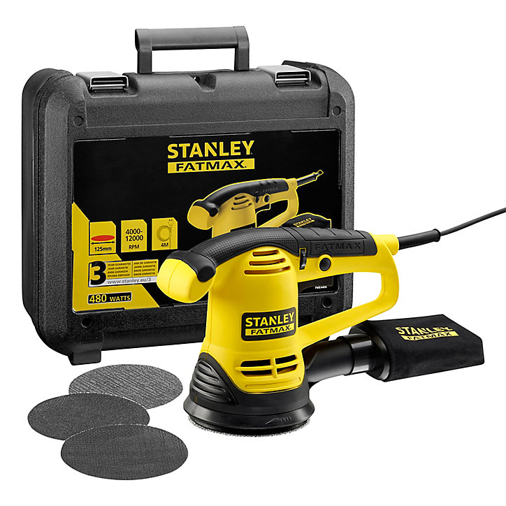 Ponceuse excentrique Stanley Fatmax KFFMEW440K-QS 125 mm, 480 W