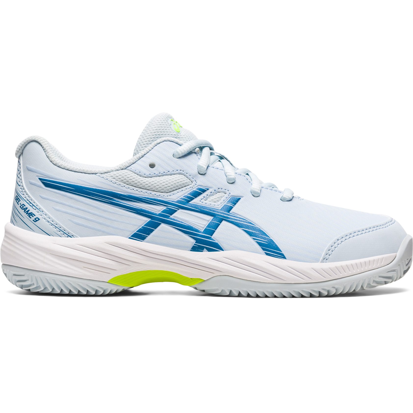 ASICS Gel-Game 9 GS Clay/OC Tennisschuhe Kinder sky