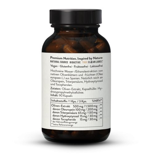 Sunday Natural Products  OlivenextraktVollspektrum