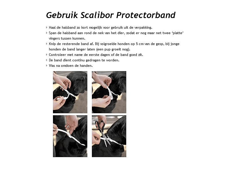 Scalibor SM Tekenband kleine en middelgrote hond