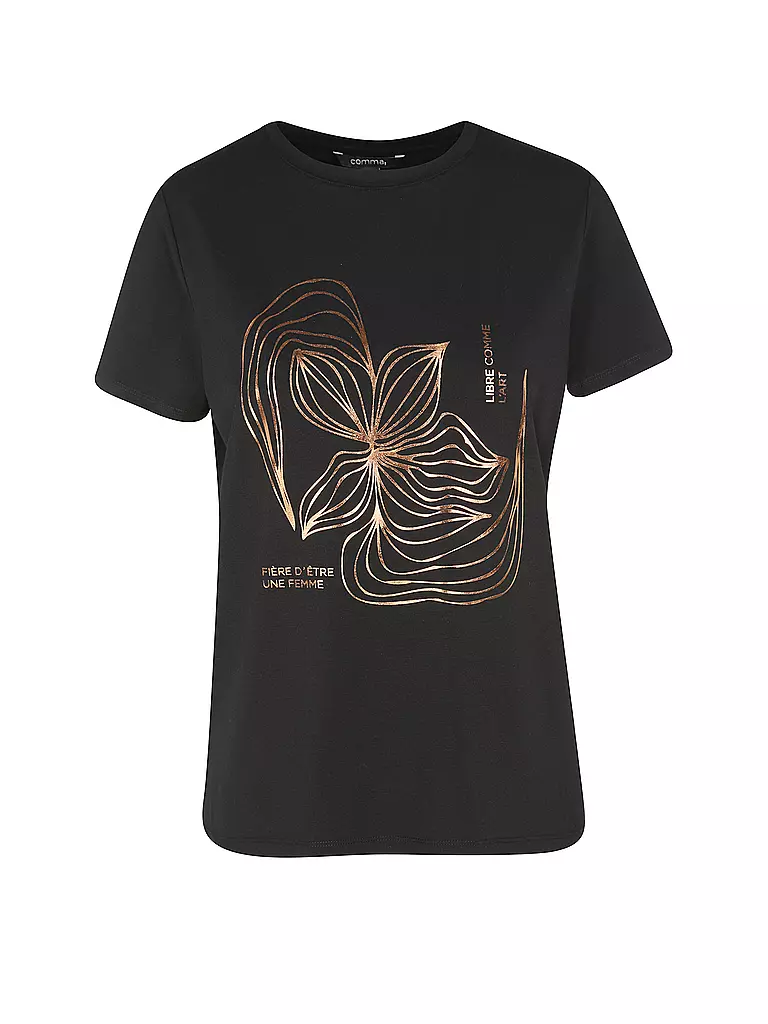COMMA T-Shirt grau