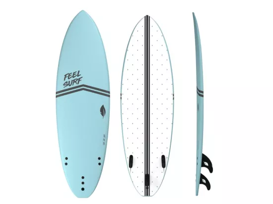 Planche de surf en mousse 6' FEEL SURF - 6' x 21' x 2'' 3/4 - 40,8L